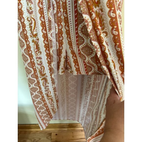 walk through Maxi Romper Shorts /Sx XS (1) Maxi Beachy Boho Coastal - Picture 3 of 13